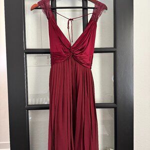 BCBGMaxaria Maroon Dress - Size 6